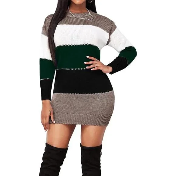 60s ladies fashion dresses Vintage Bold Color Block Dress – NAVA